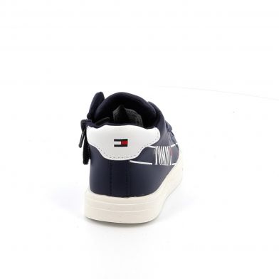 Παιδικό Μποτάκι για Αγόρι Tommy Hilfiger Higt Top Lace-up Sneaker Χρώματος Μπλε T1B9-32459-1431A