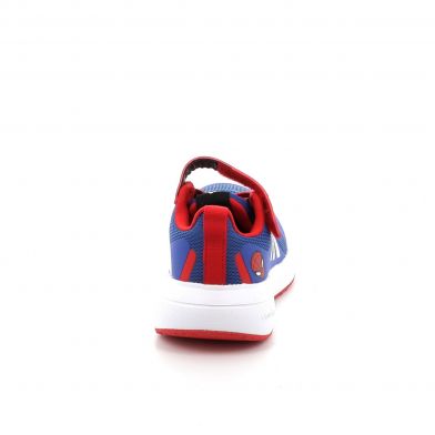 Παιδικό Αθλητικό Παπούτσι για Αγόρι Adidas X Marvel Fortarun Spiderman 2.0 Cloudfoam Sport Running Elastic Lace Top Strap Shoes Χρώματος Μπλε HP9001