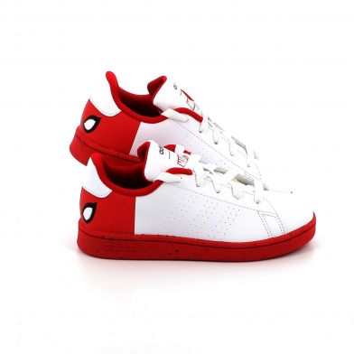 Παιδικό Αθλητικό Παπούτσι για Αγόρι Adidas X Marvel Advantage Spider-man Lace Shoes Χρώματος Λευκό HQ8838