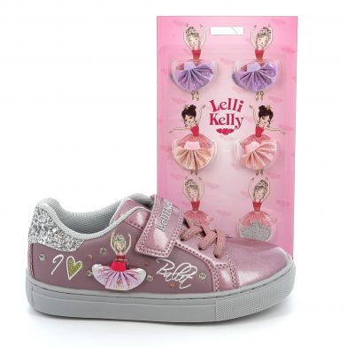 Παιδικό Χαμηλό Casual για Κορίτσι Lelli Kelly με Φωτάκια Χρώματος Ροζ LKAL2284AC88