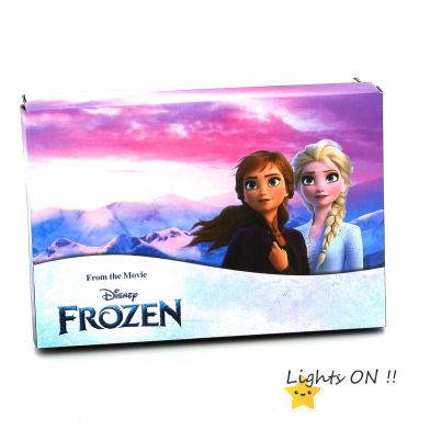 Παιδικό Πάνινο για Κορίτσι Disney Frozen με Φωτάκια Χρώματος Πράσινο FZ012375