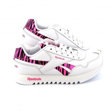 Παιδικό Αθλητικό Παπούτσι για Κορίτσι Reebok Royal Cl Jog 3 Plat Χρώματος Λευκό Animal H06232