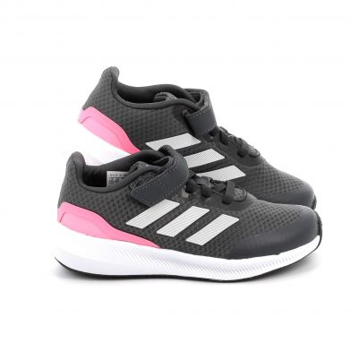 Παιδικό Αθλητικό Παπούτσι για Κορίτσι Adidas Runfalcon 3.0 Sport Running Elastic Lace Top Strap Shoes Χρώματος Γκρι HP5873