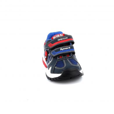 Παιδικό Αθλητικό Παπούτσι για Αγόρι Geox Spider Man Ανατομικό Χρώματος Μπλε J35AXB 014BU C0735