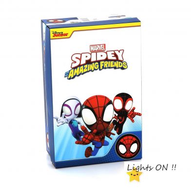 Παιδικό Αθλητικό Παπούτσι για Αγόρι Marvel Spider Man με Φωτάκια Χρώματος Μπλε SF000105
