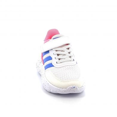 Παιδικό Αθλητικό Παπούτσι για Κορίτσι Adidas Nebzed Lifestyle Running Elastic Lace Top Strap Shoes Χρώματος Λευκό HQ6147