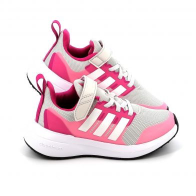 Παιδικό Αθλητικό Παπούτσι για Κορίτσι Fortarun 2.0 Cloudfoam Sport Running Elastic Lace Top Strap Shoes Χρώματος Ροζ HR0290