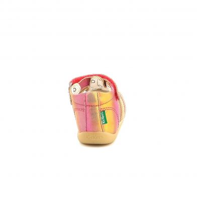 Children's Closed Toe Shoe for Girls Kickers Pink 895393-10 133