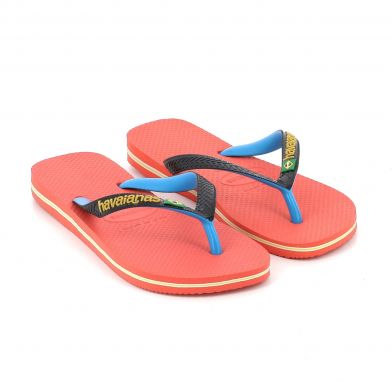 Women's Flip Flops Havaianas Brasil Mix Somon Color 4123206-1256