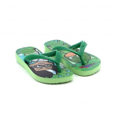 Παιδική Σαγιονάρα για Αγόρι Havaianas Kids Top Pj Masks Χρώματος Πράσινο 4148295-1822