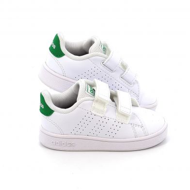 Παιδικό Αθλητικό Παπούτσι Adidas Advantage Lifestyle Court Two Hook-and-loop Shoes Χρώματος Λευκό GW6500