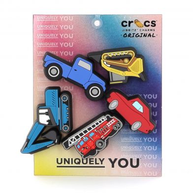 Αξεσουάρ Σετ Διακοσμητικά Παπουτσιών Crocs Lights Up Cars Trucks με Φωτάκια Πολύχρωμο 10011441-UNC
