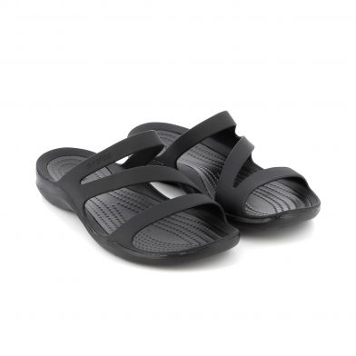 Γυναικεία Σαγιονάρα Crocs Swiftwater Sandal  Χρώματος Μαύρο 203998-060