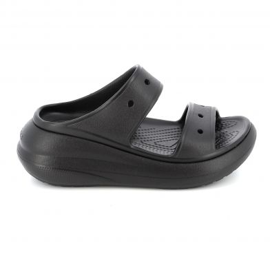 Γυναικείο Mule Crocs Classic Crush Sandal Ανατομικό Χρώματος Μαύρο 207670-001