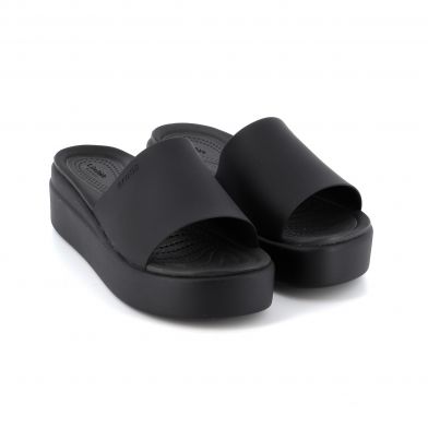 Γυναικείο Mule Crocs Brooklyn Slide Ανατομική Χρώματος Μαύρο 208728-001