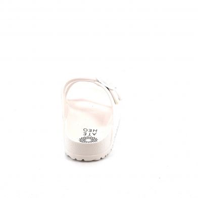 Γυναικεία Σαγιονάρα Ateneo Χρώματος Λευκό 01 SEA SANDALS.W
