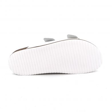 Γυναικεία Comfort Παντόφλα Ateneo Χρώματος Λευκό 23-6201.W