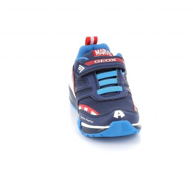 Παιδικό Αθλητικό Παπούτσι για Αγόρι Geox Captain American Ανατομικό Χρώματος Μπλε J36FEC 0FU50 C0735