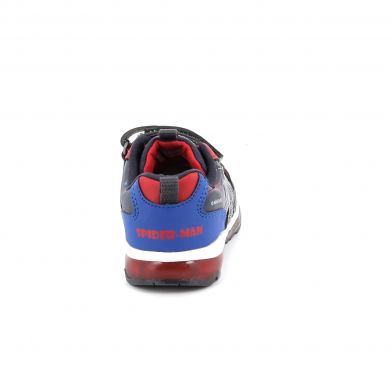 Παιδικό Αθλητικό Παπούτσι για Αγόρι Ανατομικό Με Φωτάκια Geox Spiderman Χρώματος Μπλε B2684A 0CE54 C0735