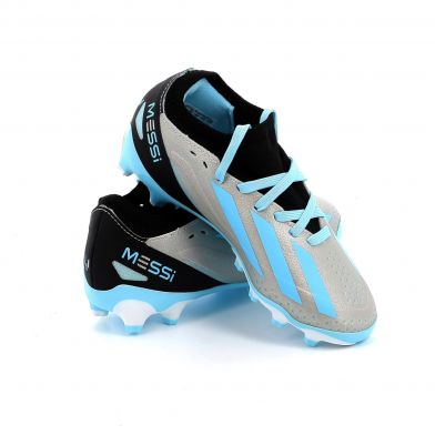 Ποδοσφαιρικό Παπούτσι για Αγόρι Adidas Crazy Fast Messi 3 Χρώματος Ασημί IE4081