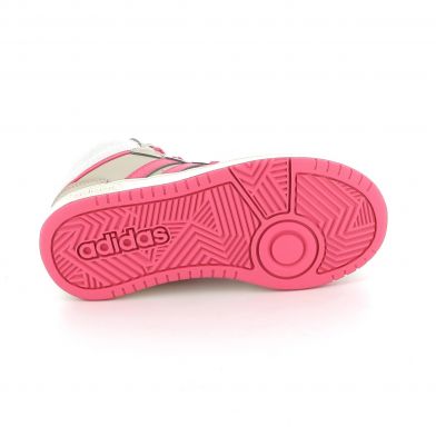 Παιδικό Αθλητικό Μποτάκι για Κορίτσι Adidas Hoops Mid 3.0k Χρώματος Ροζ IF7739