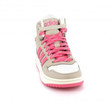 Παιδικό Αθλητικό Μποτάκι για Κορίτσι Adidas Hoops Mid 3.0k Χρώματος Ροζ IF7739