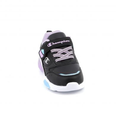 Παιδικό Αθλητικό Παπούτσι για Κορίτσι Champion Low Cut Shoe Wave Pu G Ps με Φωτάκια Χρώματος Μαύρο S32820-KK002