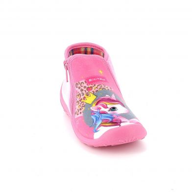Παιδικό Παντοφλάκι για Κορίτσι Mini Max Unicorn Ανατομικό Χρώματος Ροζ G-SILIA 3