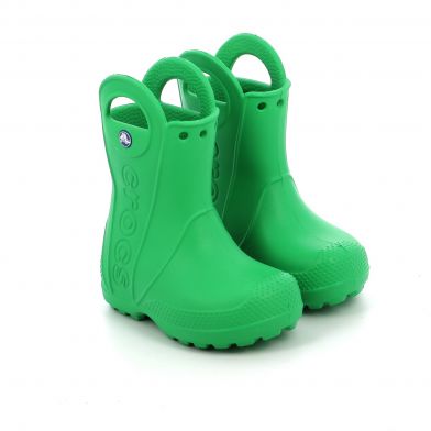 Παιδική Γαλότσα για Αγόρι Crocs Handle It Rain Boot Kids Ανατομική Χρώματος Πράσινο 12803-3E8