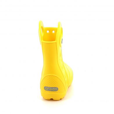 Παιδική Γαλότσα Crocs Handle It Rain Boot Kids Ανατομική Χρώματος Κίτρινο 12803-730