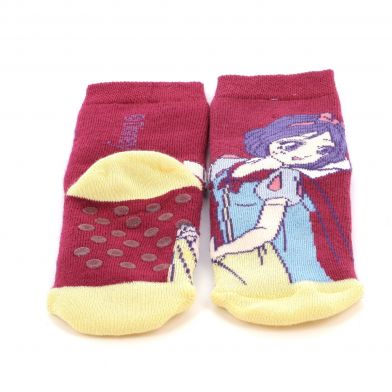Παιδικές Κάλτσες για Κορίτσι Disney Princess Χρώματος Κόκκινο PR21549-RED