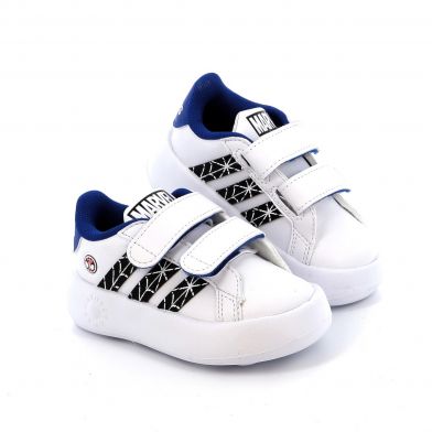 Παιδικό Αθλητικό Παπούτσι για Αγόρι Adidas Grand Court Spiderman Cf Χρώματος Λευκό ID8017