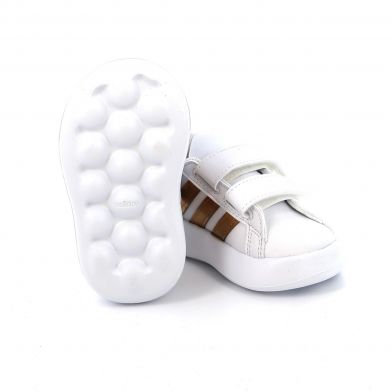 Παιδικό Αθλητικό Παπούτσι για Κορίτσι Adidas Grand Court 2,0 Cfi Bubble Comfy Χρώματος Λευκό IG6586