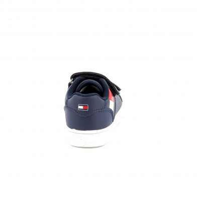 Παιδικό Χαμηλό Casual για Αγόρι Tommy Hilfiger Flag Low Cut Velcro Sneaker Χρώματος Μπλε T1B9-33327-1355800