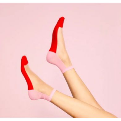 Γυναικείες Κάλτσες Wigglesteps Πολύχρωμες PINK-RED
