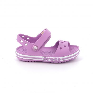Παιδικό Πέδιλο για Κορίτσι Crocs Bayaband Sandal K Χρώματος Μωβ 205400-5PR
