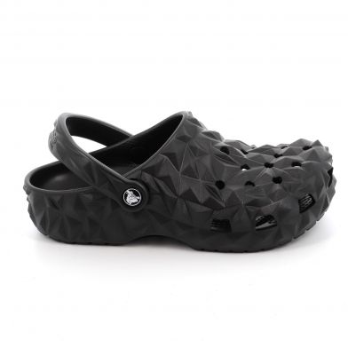 Γυναικείο Σαμπό Crocs Classic Geometric Clog Ανατομικό Χρώματος Μαύρο 209563-001