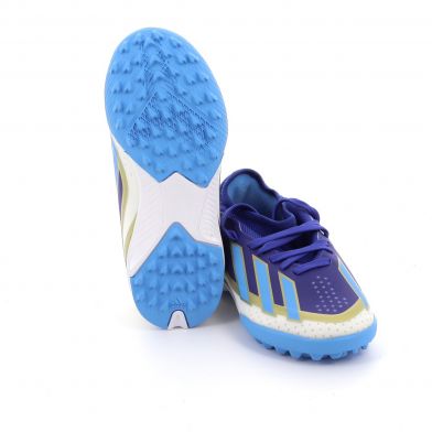 Ποδοσφαιρικό Παπούτσι για Αγόρι Adidas X Crazyfast League Tf J Messi Χρώματος Μπλε ID0716