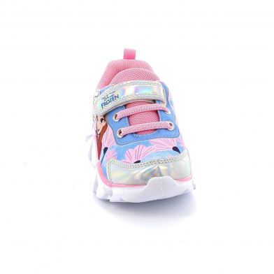 Παιδικό Αθλητικό Παπούτσι για Κορίτσι Disney Frozen με Φωτάκια Πολύχρωμο FZ013635