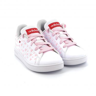 Παιδικό Αθλητικό Παπούτσι για Κορίτσι Adidas Advantage K Χρώματος Λευκό IE0242