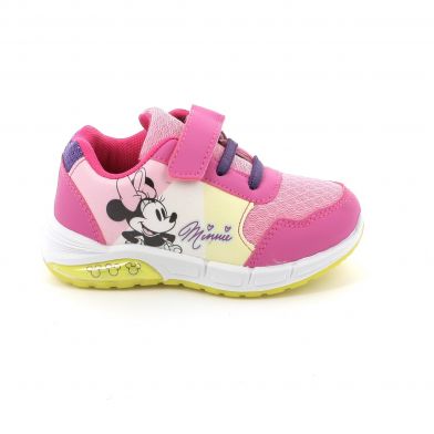 Παιδικό Αθλητικό Παπούτσι για Κορίτσι Disney Minnie Με Φωτάκια Χρώματος Φούξια MK004945
