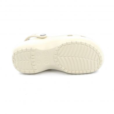Γυναικείο Σαμπό Crocs Classic Platform Clog W Ανατομικό Χρώματος Μπεζ 206750-2Y2