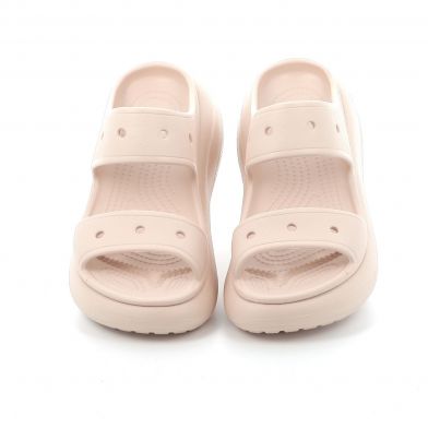 Γυναικείο Mule Crocs Crush Sandal Ανατομικό Χρώματος Ροζ 207670-6UR