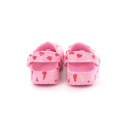 Παιδικό Σαμπό για Κορίτσι Crocs Classic Vday Clog T Ανατομικό Χρώματος Ροζ 209755-6S0