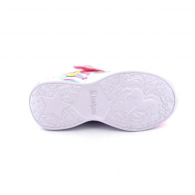Παιδικό Αθλητικό Παπούτσι για Κορίτσι Skechers Wishful Magic Unicorn με Φωτάκια On/Off Χρώματος Ροζ 302299L-PKTQ