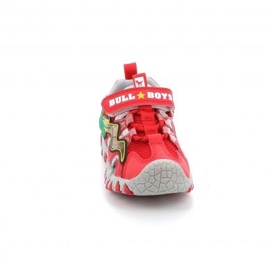 Παιδικό Κλειστό Πέδιλο για Αγόρι Bull Boys με Φωτάκι Χρώματος Κόκκινο DNCL4533-RS01