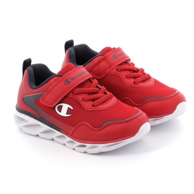Παιδικό Αθλητικό Παπούτσι για Αγόρι Champion Wave 2 B Ps Low Cut Shoe με Φωτάκια Χρώματος Κόκκινο S32847-RS002