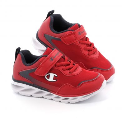Παιδικό Αθλητικό Παπούτσι για Αγόρι Champion Wave 2 B Ps Low Cut Shoe με Φωτάκια Χρώματος Κόκκινο S32847-RS002