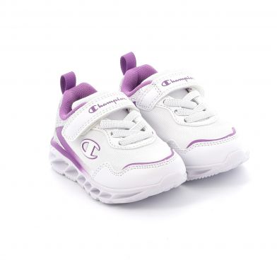 Παιδικό Αθλητικό Παπούτσι για Κορίτσι Champion Wave 2 G Td Low Cut Shoe με Φωτάκια Χρώματος Λευκό S32888-WW005