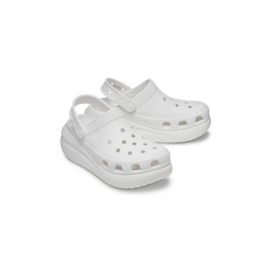 Γυναικείο Σαμπό Crocs Classic Platform Clog W Ανατομικό Χρώματος Λευκό 206750-100